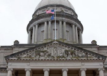Bill to give guns to Kentucky school police officers goes to Beshear