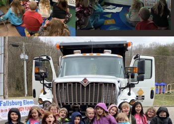 State Highway Workers Join Fallsburg Elementary Students During Read Across America Week