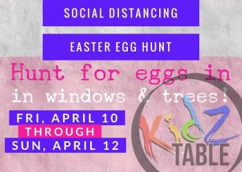 “Social Distancing Easter Egg Hunt”
