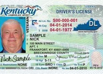 KY. DRIVERS LICENSES, ID CARDS CAN NOW BE OBTAINED BY MAIL