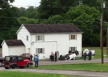 THREE VEHICLE CRASH ON LOUISA POINT SECTION THURSDAY AFTERNOON BRINGS HEAVY EMERGENCY RESCUE RESPONSE
