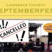 SEPTEMBERFEST CANCELLED FOR 2020