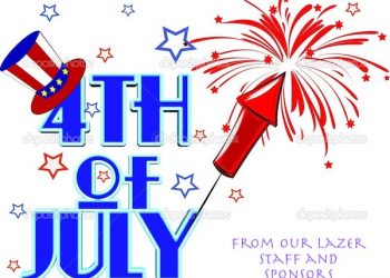 HAPPY 4TH OF JULY AND ENJOY THE FIREWORKS!