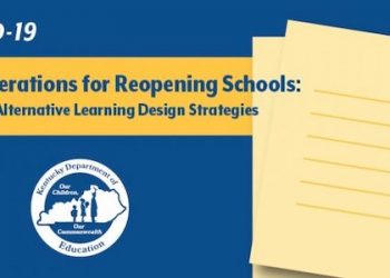 KDE releases guidance on alternative learning strategies for reopening schools this fall