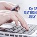 Kentucky Income Tax Filing Deadline is July 15