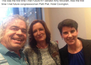 KY GOP Calls on Amy McGrath to Apologize for Posing With Extremist that Hanged President Trump in Effigy