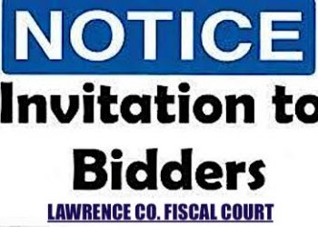 Gravel Bids open for Lawrence Fiscal Court