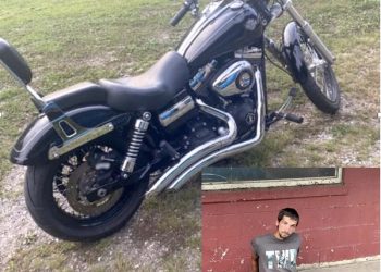 MARTIN COUNTY SHERIFF QUICKLY CATCHES LOCAL HABITUAL CRIMINAL ON STOLEN MOTORCYCLE ONE HOUR AFTER THEFT