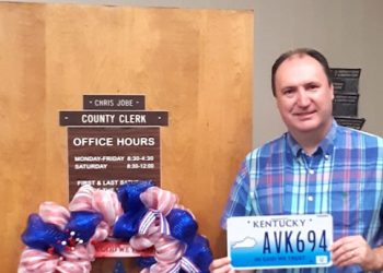 New digitally printed, flat surfaced license plates are in and ready to make their debut on Kentucky vehicles