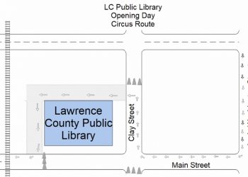LIBRARY GRAND OPENING TO FEATURE DRIVE THROUGH CARNIVAL