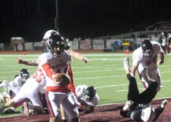 After long delay Dawgs shutout Hornets 39-0 to open 2020 season