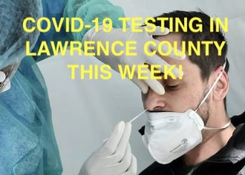 COVID TESTING AT LAWRENCE CO. HEALTH DEPT. BEGINNING THIS WEEK