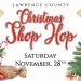 CHRISTMAS SHOP HOP IT LOUISA TODAY!!!