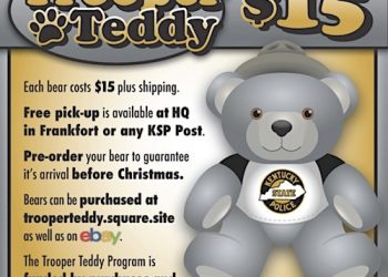 Kentucky State Police Hopes Shoppers Fill Their Carts ‘Beary’ Full
