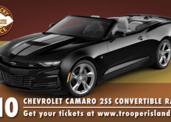 Fill Your Stockings with Trooper Island Car Raffle Tickets