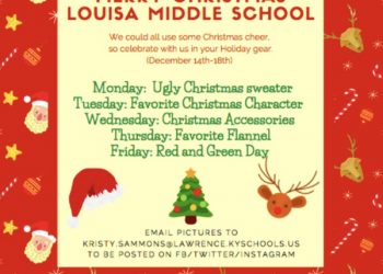 MERRY CHRISTMAS AT LOUISA MIDDLE SCHOOL