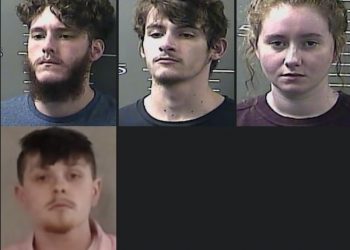 GANG OF FOUR CHARGED WITH  FELONY ASSAULT AFTER THEY ATTACK MAN AND WOMAN EARLY SATURDAY MORNING AT GAS STATION IN MARTIN COUNTY, KENTUCKY