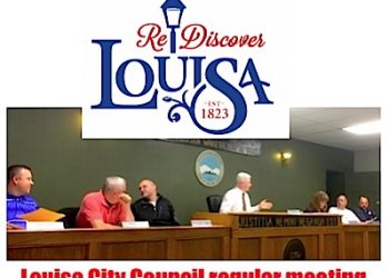 Louisa City Council Regular Meeting January 12, 2021–7:00pm