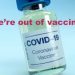 DON’T CALL: LAWRENCE COUNTY HEALTH DEPARTMENT ASKS THAT LOCAL RESIDENTS TO NOT CALL TO MAKE VACCINE APPOINTMENTS, AS THEY HAVE RUN OUT OF VACCINE