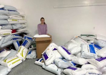 Lawrence County Rogers Scholar student organized a pillow drive for nursing home and housing authority 