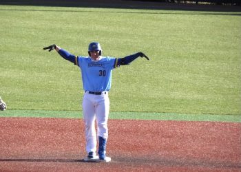 Feltner picks up game winning RBI in Morehead St. victory over #1 Louisville