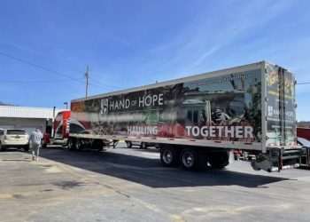 LPD, Sheriff’s Dept, KSP and others help with cleaning supply giveaway Tuesday!