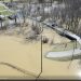DRONE VIDEOS CAPTURES FULL EXTENT OF THE MAJOR FLOODING IN LOUISA THIS WEEK, WITH BIG SANDY HIGHEST IN LOUISA AND FORT GAY AREAS IN NEARLY 45 YEARS
