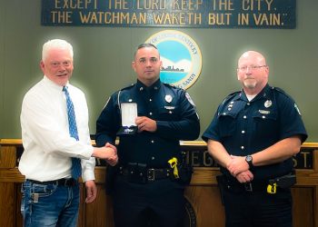 LOUISA POLICE OFFICER RECEIVES MEDAL OF VALOR