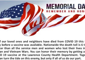 MEMORIAL DAY FOR COVID 19 VICTIMS – BY RON ENDERS