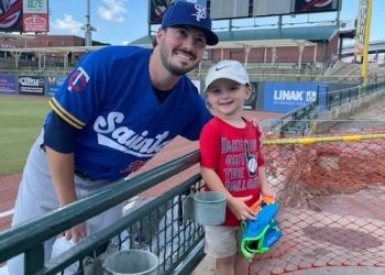 Shepherd pitches Saints past the Louisville Bats