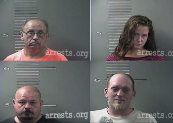 FOUR SUSPECTS ARRESTED IN LOUISA COUNTERFEIT CASE