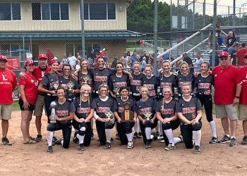 SOFTBALL DAWGS WIN SIXTH CONSECUTIVE DISTRICT TITLE, BLEVINS THROWS PERFECT GAME