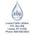 Louisa Utilities Board Meeting Agenda June 1, 2021, 6:00PM