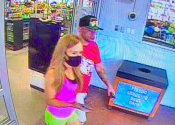 LOUISA POLICE ASKING FOR PUBLIC’S ASSISTANCE WITH IDENTIFYING PAIR OF SUSPECTS IN CONNECTION TO THEFT CASE AT LOUISA WALMART