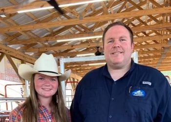 Community comes out to support Youth Livestock Sale $4,975 in Receipts