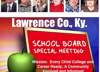 Lawrence County Board of Education  SPECIAL MEETING AUGUST 30