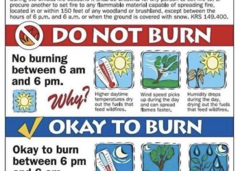 Fall Forest Fire Hazard Season Begins October 1 in Kentucky