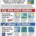 Fall Forest Fire Hazard Season Begins October 1 in Kentucky