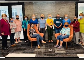 LAWRENCE COUNTY RETIRED TEACHERS ENJOY THEIR FIRST MEETING SINCE THE COVID OUTBREAK IN MARCH OF 2020