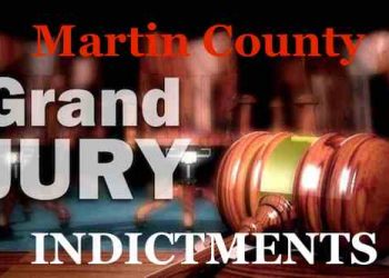 Martin County Grand Jury met September 2, issued several indictments going back as far as 2003