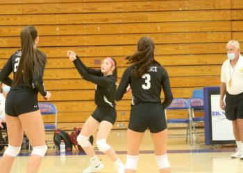 Tolsia Volleyball picks up home victory over Lawrence Co.