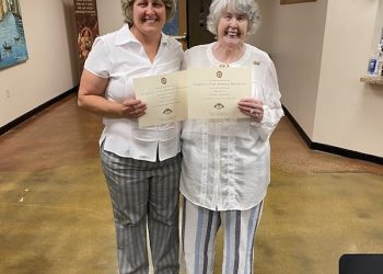 LOUISA DAR HOLDS REGULAR MEETING, RECOGNIZES LONG TIME MEMBERS