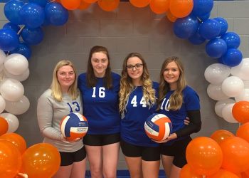 TOLSIA VOLLEYBALL TAKES CARE OF HUNTINGTON ST. JOE ON SENIOR NIGHT; WILL HOST THE SECTIONAL TOURNAMENT IN NOVEMBER