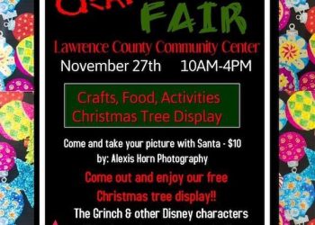 CHRISTMAS CRAFT FAIR NOVEMBER 27TH IN LOUISA