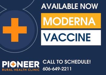 Pioneer Rural Health Clinic is the first family care clinic in Lawrence County to offer Moderna Covid-19 vaccine