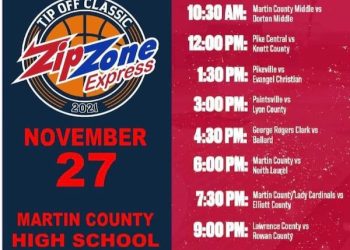2021 Tip Off Classic at Martin County this weekend