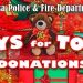 LOUISA POLICE AND FIRE DEPT. ‘TOYS FOR TOTS’ DONATIONS ONGOING