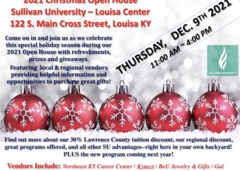 2021 CHRISTMAS OPEN HOUSE AT SULLIVAN IN LOUISA