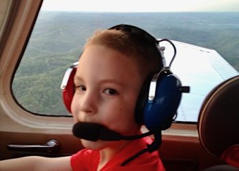 ‘INBOUND FOR LANDING…BIG SANDY REGIONAL: ‘I can land it grandpa’