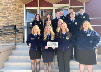 Lawrence County FFA Chapter Promotes Ag Tag Program 